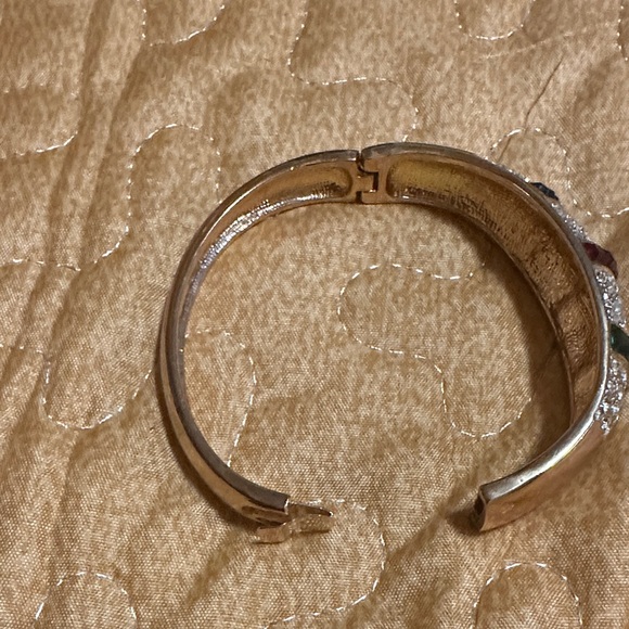 Bracelet Elegant Gold and Multicolor Stone - Picture 6 of 6